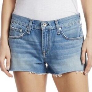 Rag & Bone Cate Mid-Rise Jean short, size 23